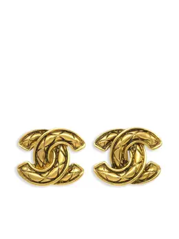 CHANEL Pre-Owned: Серьги 