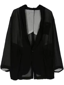Comme Des Garçons Comme Des Garçons: Однобортный жакет 