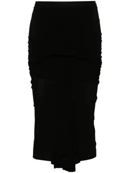 Rick Owens: Юбка миди 