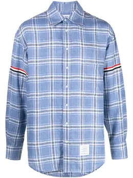 Thom Browne: Рубашка  RWB в полоску