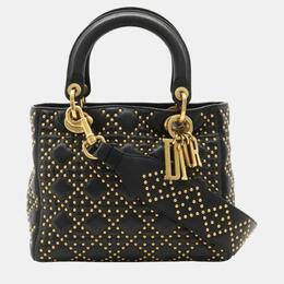 Dior: Чёрная сумка 