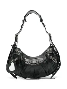 Balenciaga: Чёрная сумка  Le Cagole