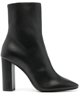 Saint Laurent: Чёрные ботинки  Lou