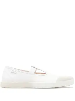 Maison Margiela: Белые кроссовки  Tabi