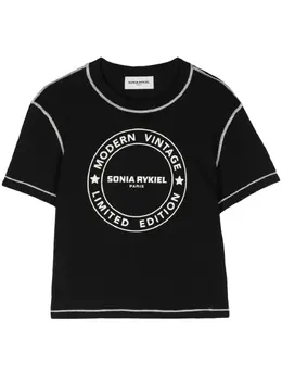 Sonia Rykiel: Футболка с принтом 