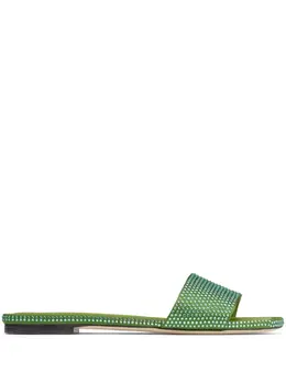 Jimmy Choo: Зелёные сандалии 