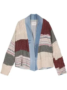 Greg Lauren: Джинсовый кардиган 