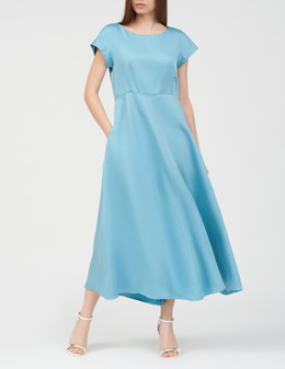 WEEKEND MAX MARA: Голубое платье 