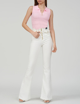 VERSACE JEANS COUTURE: Білі джинси 
