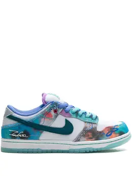 Nike: Белые кроссовки  SB Dunk Low