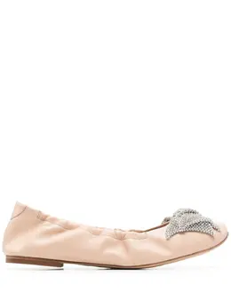Casadei: Розовые балетки 