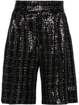 AMIRI: Чёрные шорты 
