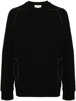 Alexander McQueen: Хлопковый свитшот 