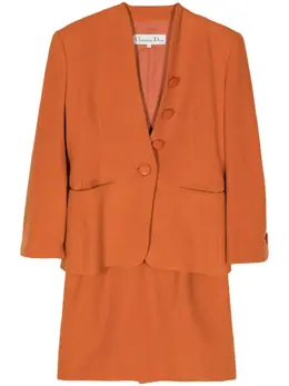 Christian Dior Pre-Owned: Оранжевая юбка 
