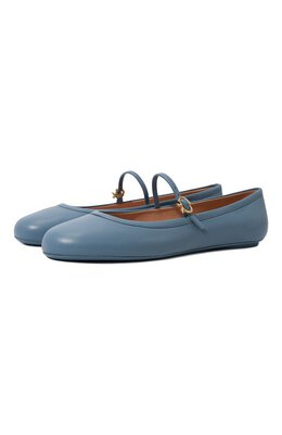 Gianvito Rossi: Голубые балетки 