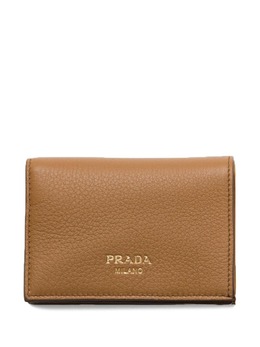 Prada: Коричневый кошелёк 