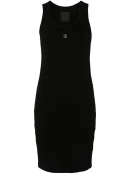 Givenchy: Короткое платье  4G