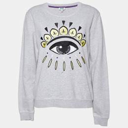 Kenzo: Хлопковый свитшот  Eye