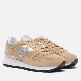 Saucony: Бежевые кроссовки  Shadow Originals