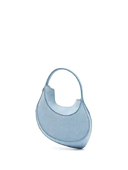 Mugler: Голубая сумка 