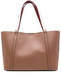Bally: Коричневая сумка-шоппер 