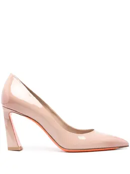 Santoni: Розовые туфли 