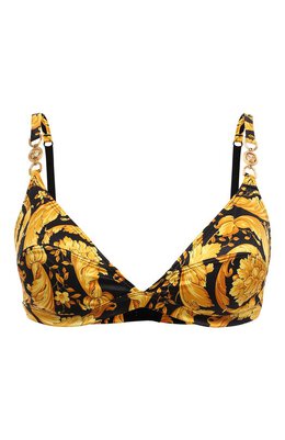 Versace: Жёлтый бюстгальтер 