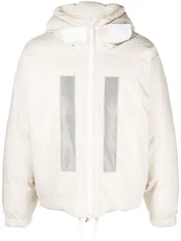 Stone Island: Белая куртка 