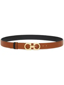 Ferragamo: Ремень  Gancini