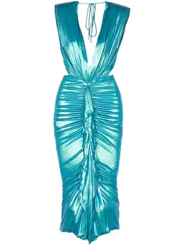 Alexandre Vauthier: Драповое платье 