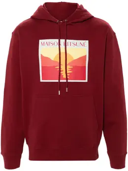 Maison Kitsuné: Хлопковая толстовка 