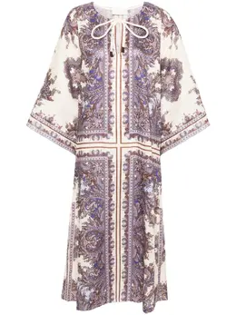 ZIMMERMANN: Льняное платье 