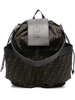 FENDI: Коричневый рюкзак 