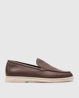 Loro Piana: Коричневі лофери 