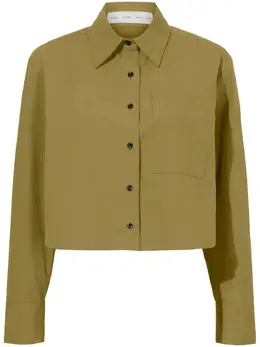 Proenza Schouler White Label: Рубашка с длинным рукавом 