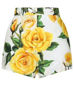 DOLCE&GABBANA: Жёлтые шорты 