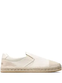 Jimmy Choo: Белые мокасины 