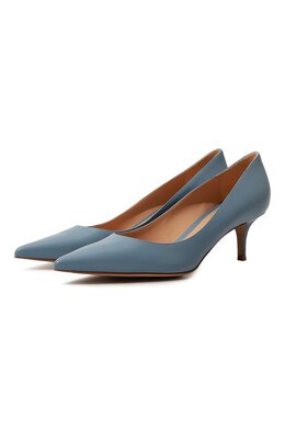 Gianvito Rossi: Голубые туфли 