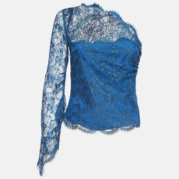 Emilio Pucci: Голубой топ 