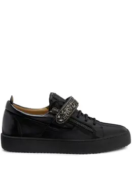 Giuseppe Zanotti: Чёрные кроссовки  Coby