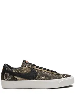 Nike: Чёрные кроссовки  Blazer Low