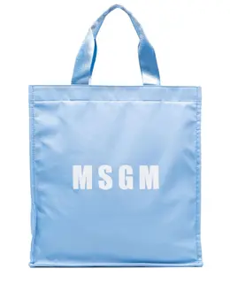 MSGM: Сумка-шоппер с принтом 