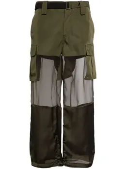 sacai: Прозрачные брюки 