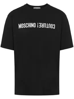 Moschino: Футболка с принтом 