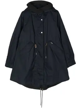 Woolrich: Пуховик с капюшоном 