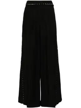 Mugler: Чёрные брюки 