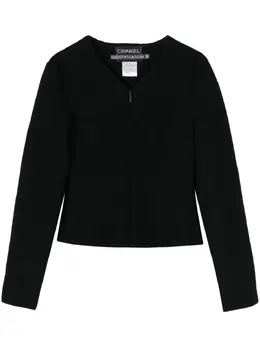 CHANEL Pre-Owned: Куртка из шерсти 