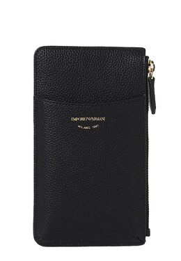 EMPORIO ARMANI: Чёрный кошелёк 