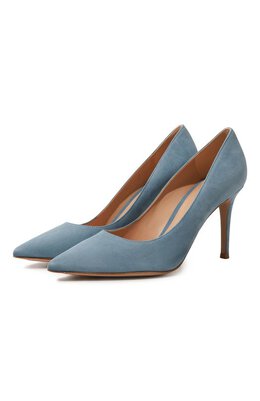Gianvito Rossi: Голубые туфли  Gianvito 85