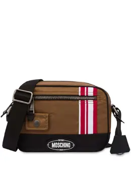 Moschino: Коричневая сумка 